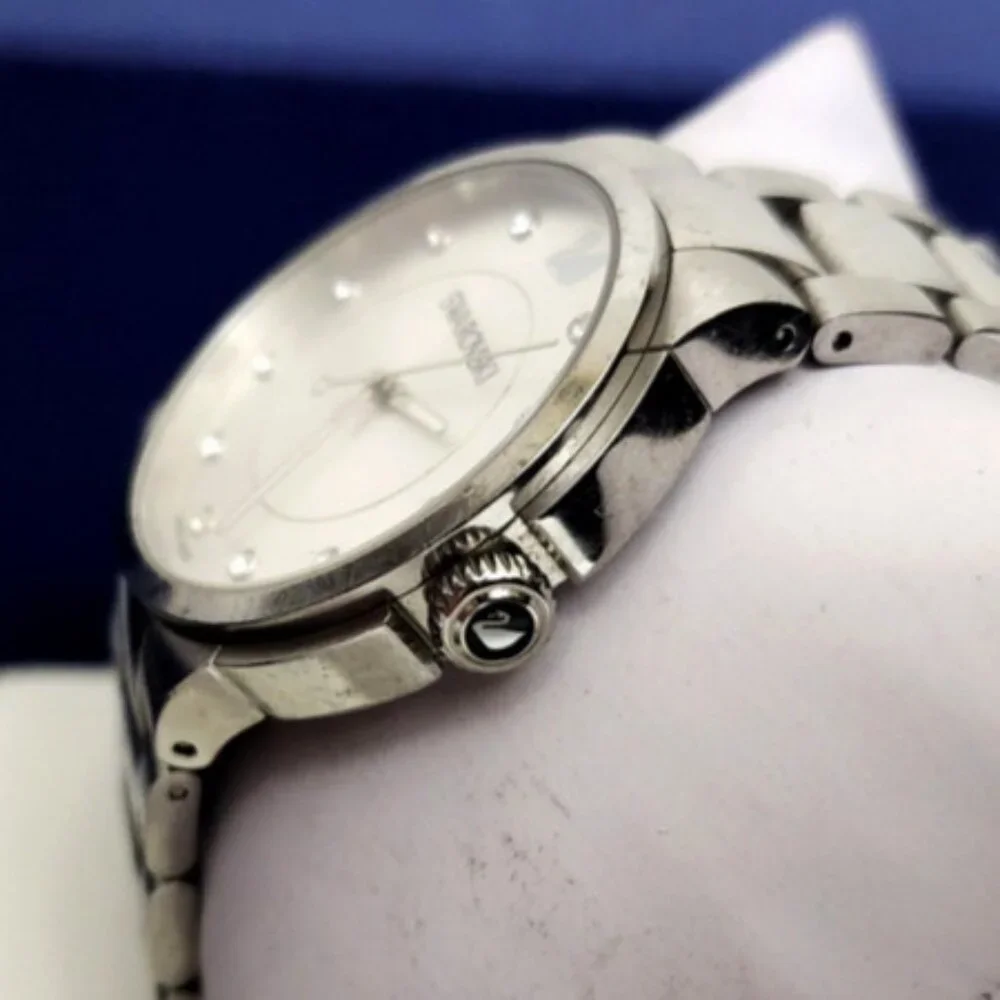 Swarovski City Stainless Steel Womens Watch 5181632 Swiss Made Movement